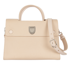 Medium Diorever Bag, Leather, Beige, MA 0196, B/DB/S